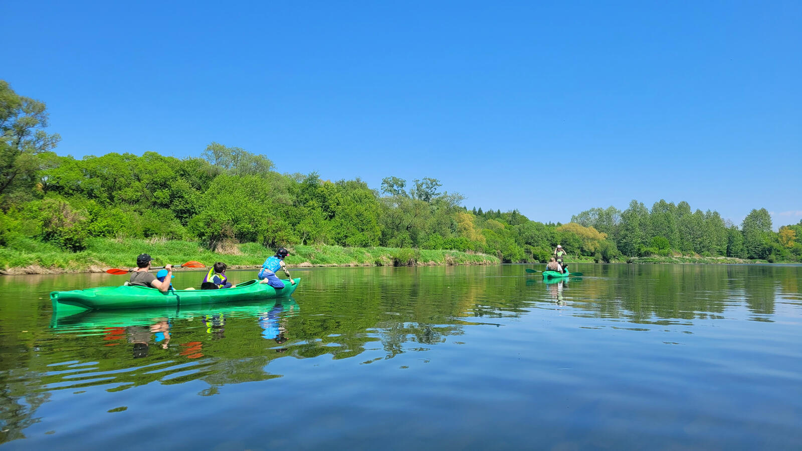 Spływ kajakowy Sanem